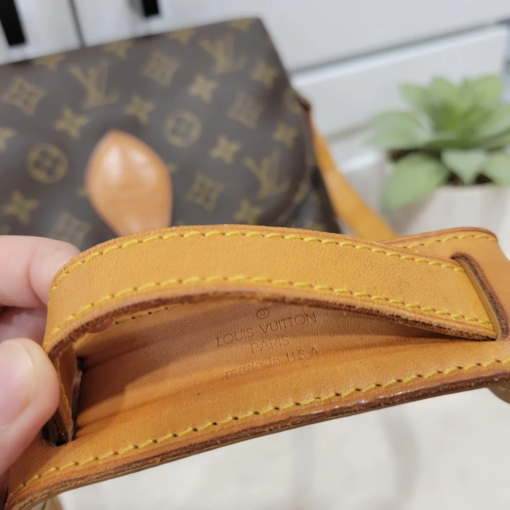 💕DISCONTINUED Crossbody/Shoulder LOUIS VUITTON Saint Cloud GM Monogram